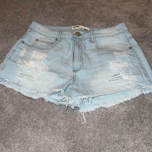 High waisted shorts